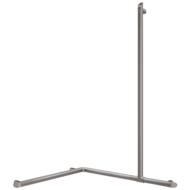 511949C-Barra de duche angular com barra vertical deslizante Be-Line®