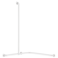 35481W-Barra de duche angular com barra deslizante Basic branco